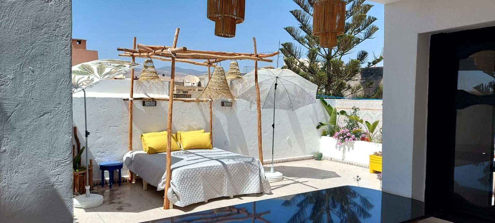 アガディール Casa Zouina Bed & Breakfast エクステリア 写真